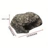 Simulated Stone Key Box, Realistic Rock Appearance, Anti-theft, Suitable for Placement in Courtyards, Gardens, and Doorways