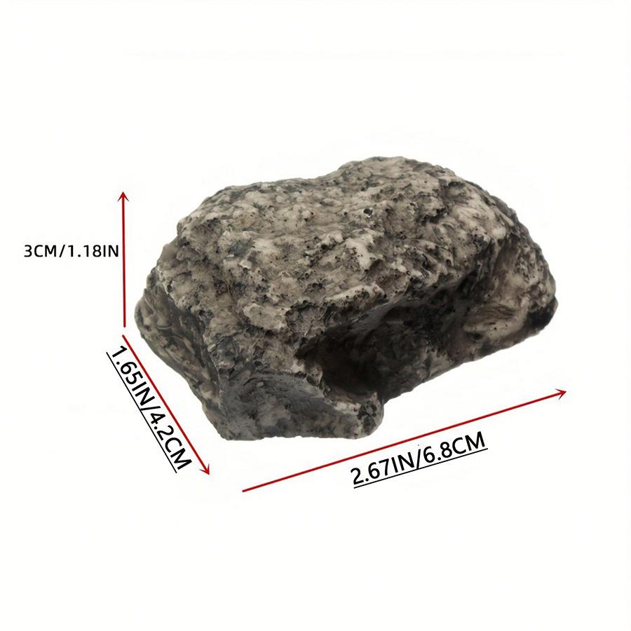 

Simulated Stone Key Box, Realistic Rock Appearance, Anti-theft, Suitable for Placement in Courtyards, Gardens, and Doorways