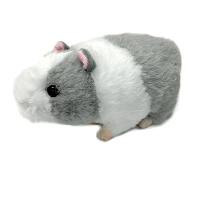 Urocza Pluszowa Zabawka Sprzedażowa MOU MOU Świnka Morska S Szara F0324