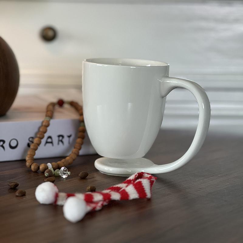 Kreative Hängende Cerc Tassen Große Kapazität Kaffeetassen Einfache Hotel Teetassen Paar Wasserbecher Einzelner Henkel Design