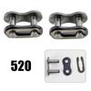 Master Link 520 Chain Accessories Metal Pair Parts Repair