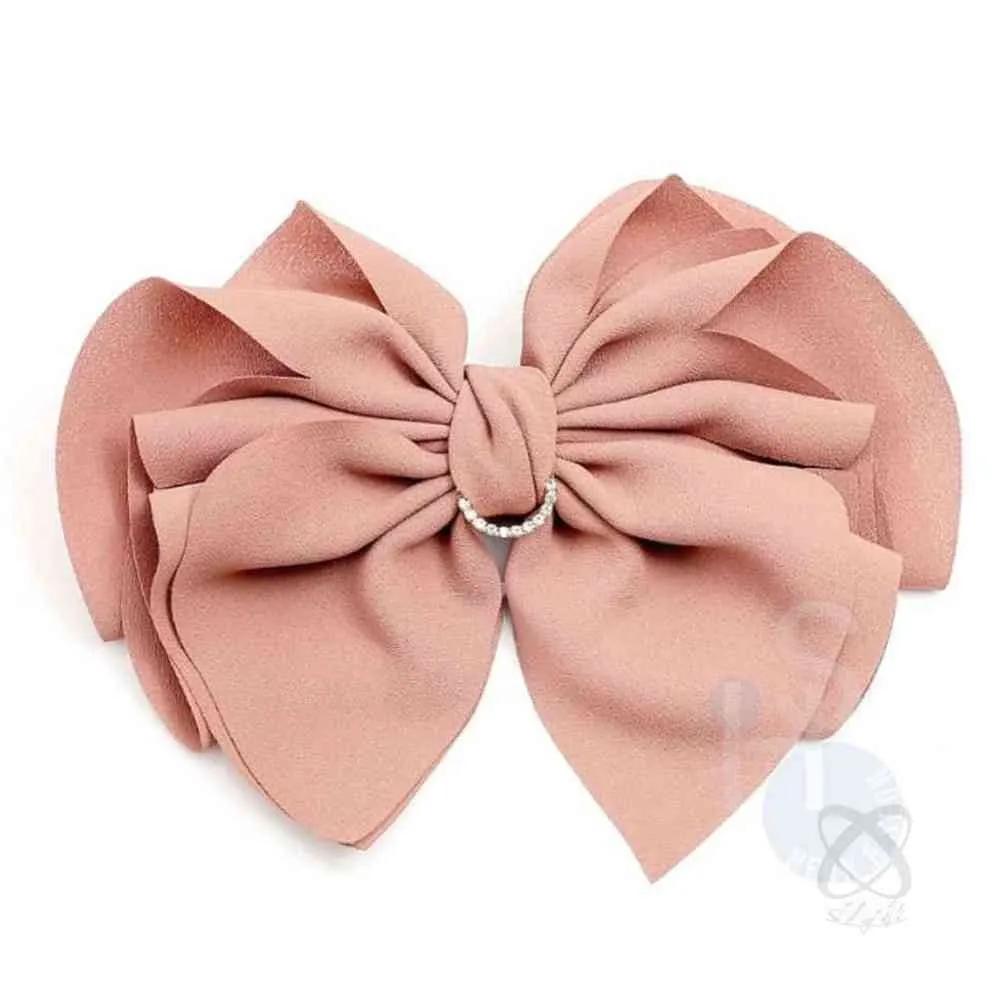 Butterfly Cubic Automatic Hairpin Pink Women s Hairpin Hair Ribbon Hair Pin