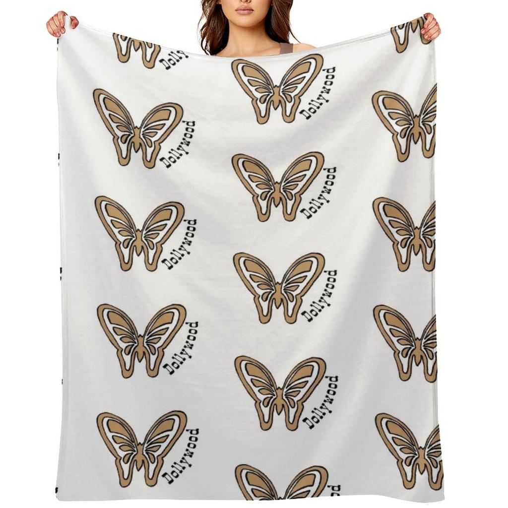 Dollywood Schmetterling Überwurfdecke Decken Für Baby Stofftiere Schlafsack Dekorative Decken