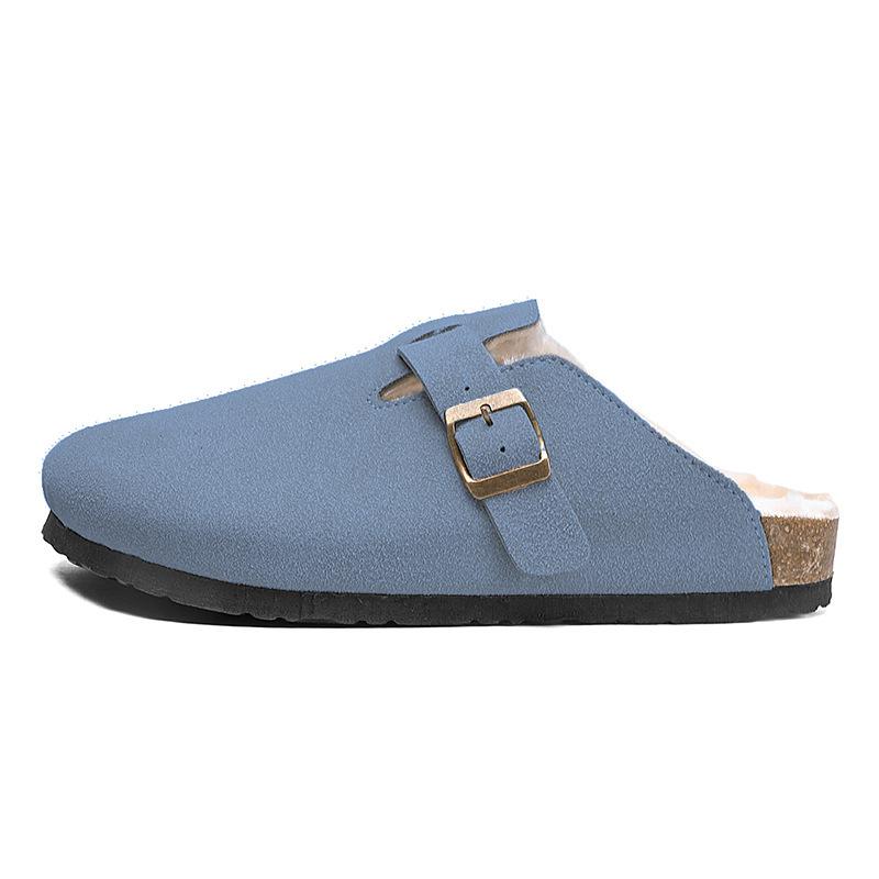 Factory Special Boken Head Cotton Slippers Men's and Women's Indoor Velvet Warm Drag Men's Foreign Trade Household Cotton Slippers