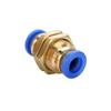 5PCS 4/6/8/10/12mm OD Tube Pneumatic Fitting Pipe Air Connector Push To Connect Quick Release Plastic Air Hose Push In Tube