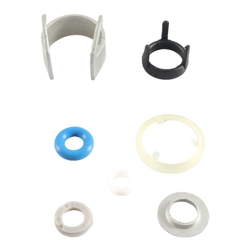 Easy DIY Fuel Injector Service Kit 06H998907B Replacement Aluminum Fuel Injector Rebuild Simple Installation for Car
