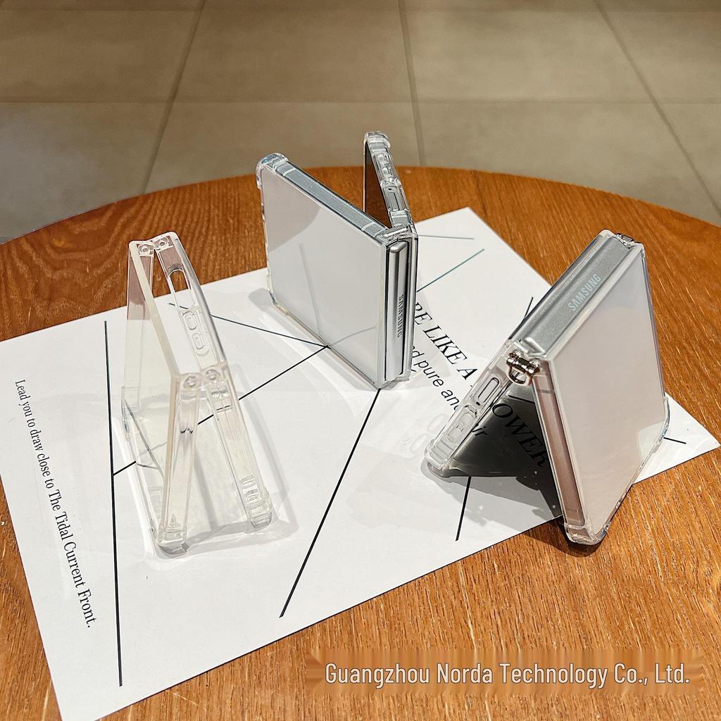Z Flip7 Airbag Anti-Fall TPU Transparent Case