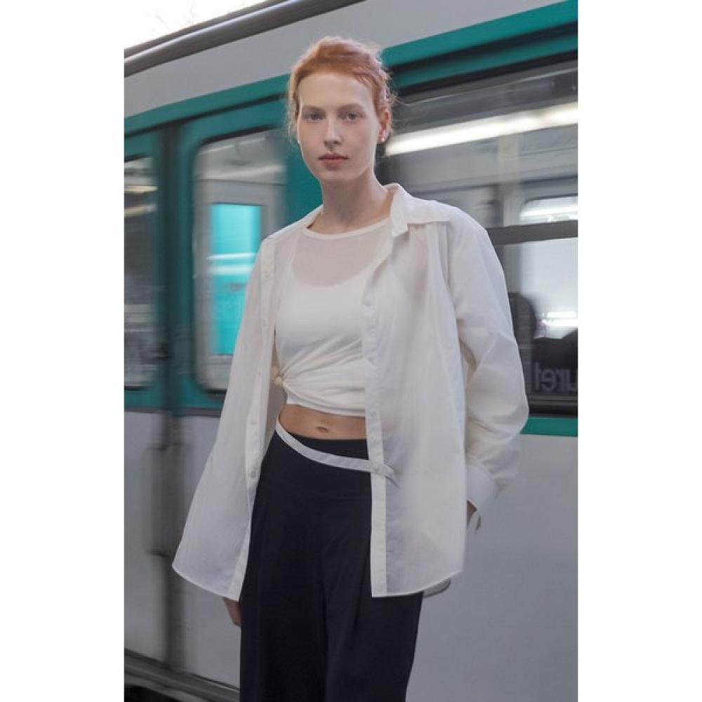 Huit Ultra Lightweight Sheer 3way Cool Shirt Htwsu6j03t CR/S