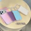 Minimalist Tiny Polka Dot Phone Case For iPhone 17 Pro 16 15 14 Pro Max with 4 Colors Double-Sided IMD Shockproof Cover Cases