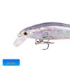 Silver Long Cast Sinking Minnow Lure with Vibrating Pencil and Red Tail