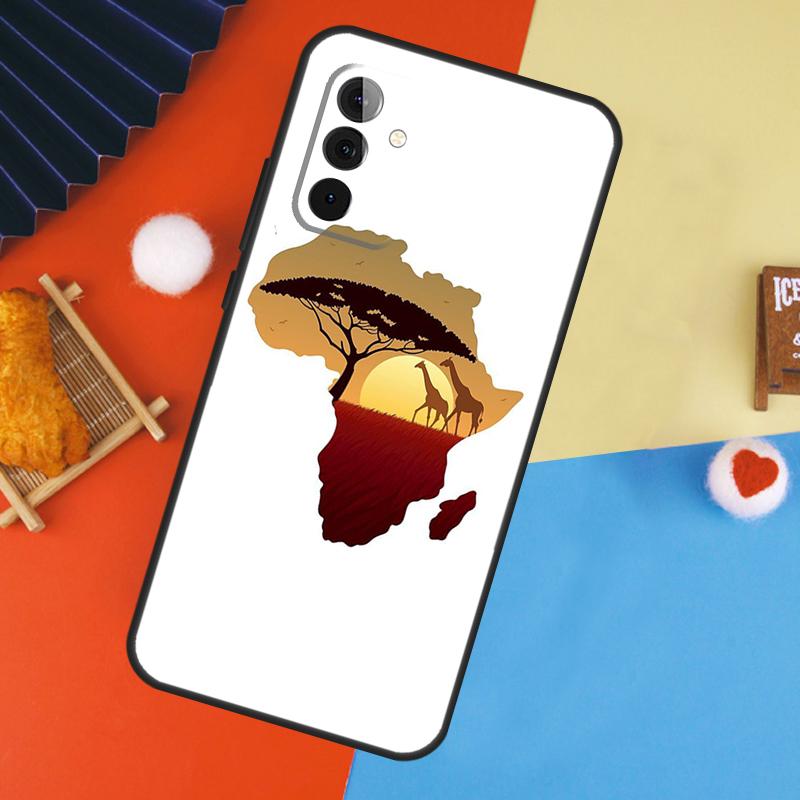 

Africa Map Geography Case For Samsung Galaxy A54 A34 A14 A55 A35 A33 A53 A13 A23 A17 A06 A16 A56 A36 A52 A32 A15 Samsung A23
