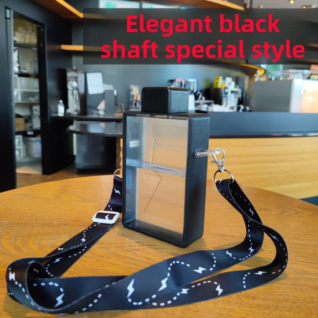 Yafeiqi Creative Rectangular Plastic Water Cup With Sealing Leakproof For Office And Outdoor Use