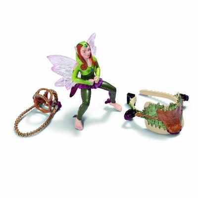 Schleich Bayala Elf Riding Set Figure 42098 (Forest Elves)