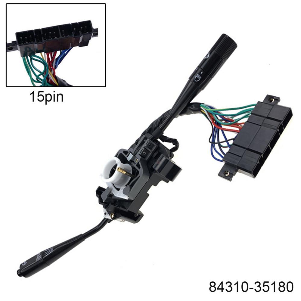 84310-35180 15 Pin Steering Wheel Switch For Toyota 4Runner 1984-1988 Hilux YH50