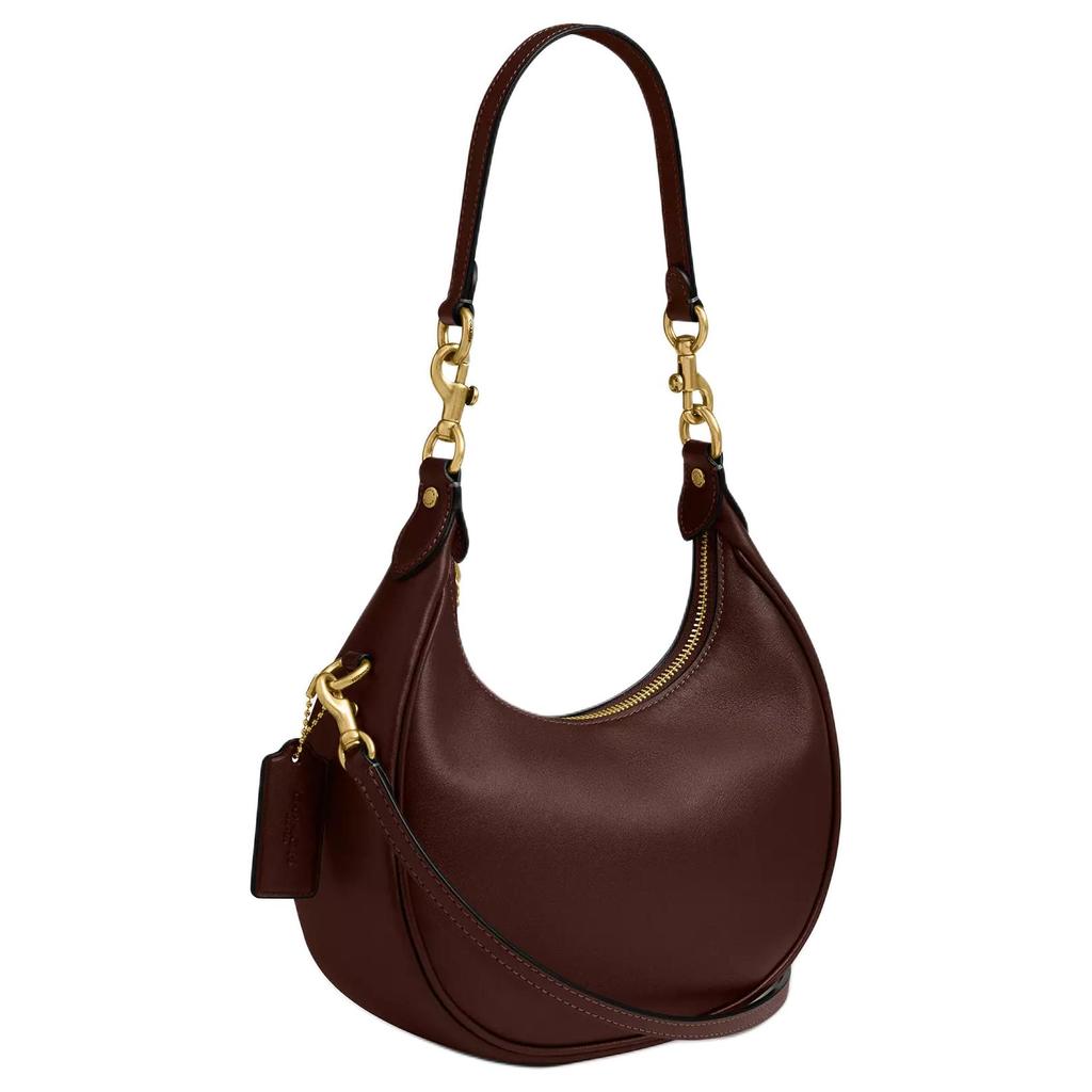 Coach Jonie 22 Leather Shoulder Crossbody Bag Women Bags Brown Gold CBG16-B4MPL