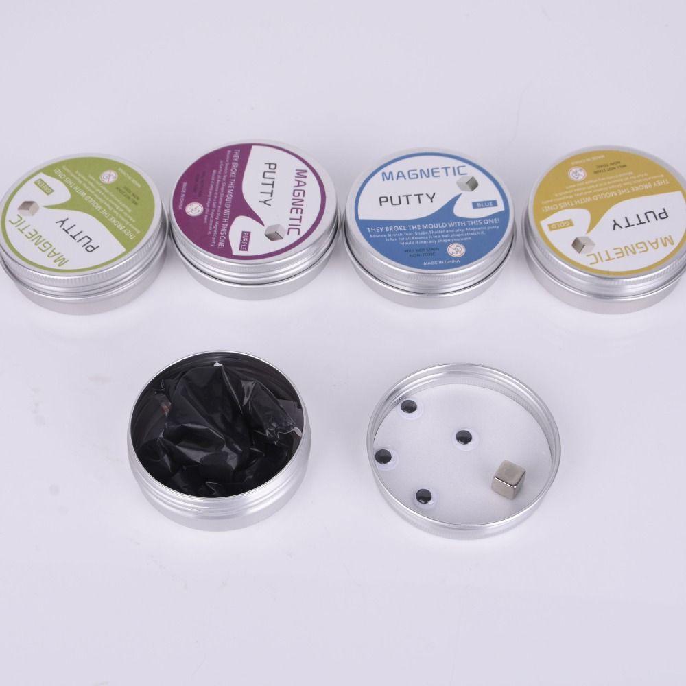 Colored Clay Magnetic Suction Clay Resin Mud Playdough Kids Toys  Kids Boys Girls