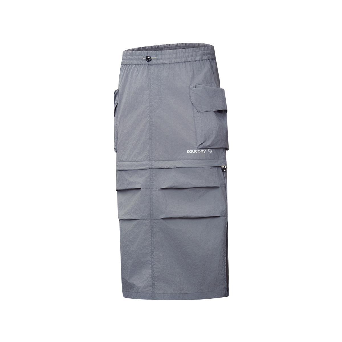 

Saucony Natural Echo Comfortable Soft Skin-Friendly Casual Long Skirt Women skirts Blue Gray SA1259SK41O-GR249 XS