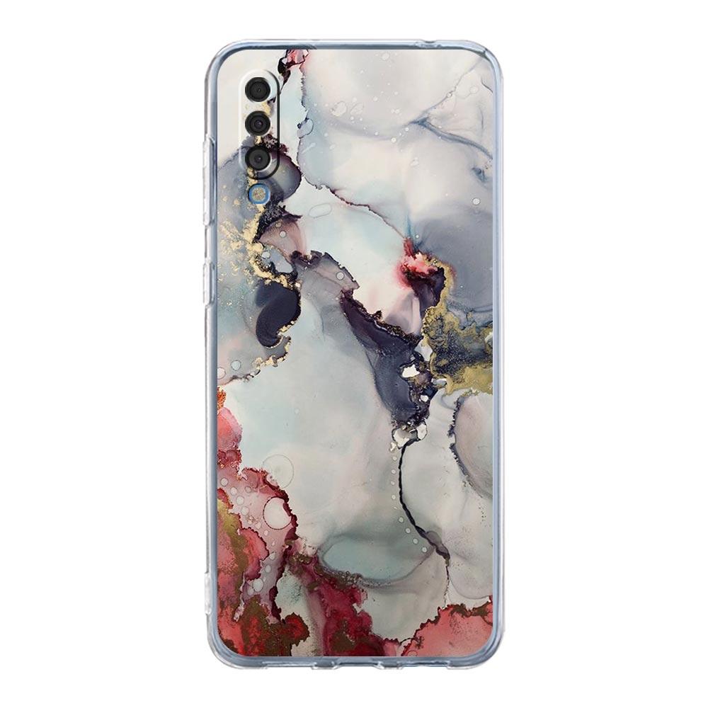 Clear Phone Case For Samsung Galaxy A14 A50 A70 A30 A40 A20E A10 A10S A20S A02S A04S A12 A22 A32 A34 A42 A52 5G A54 Marble Cover