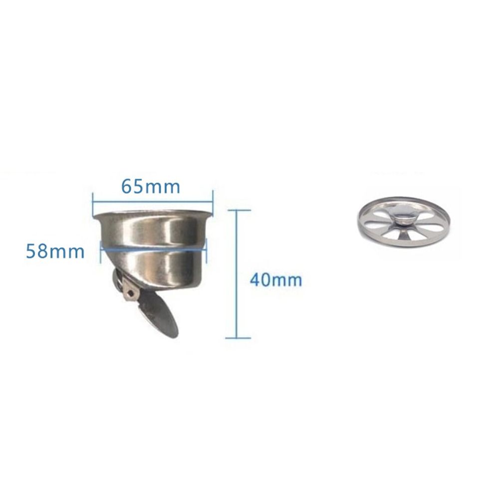Hair Catcher Stainless Steel Floor Drains Trap Bathtub Ground Leakage  Kitchen Bathroom Hotel