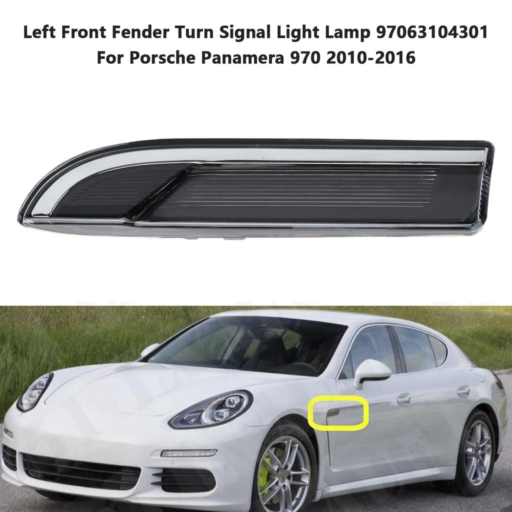 Right Front Fender Turn Signal Light Lamp 97063104401 For Porsche Panamera 970 2010-2016