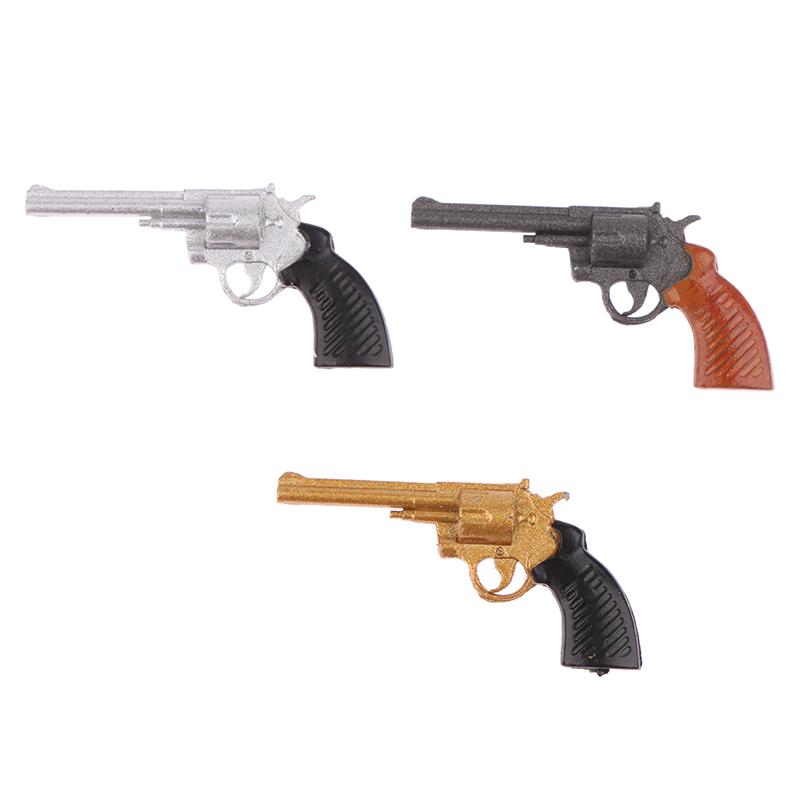 1/12 AK47 Revolver Pistole Pistole Waffe Modell Zubehör Fit 6'' Männlich Weiblich Soldat Action Figur Spielzeug