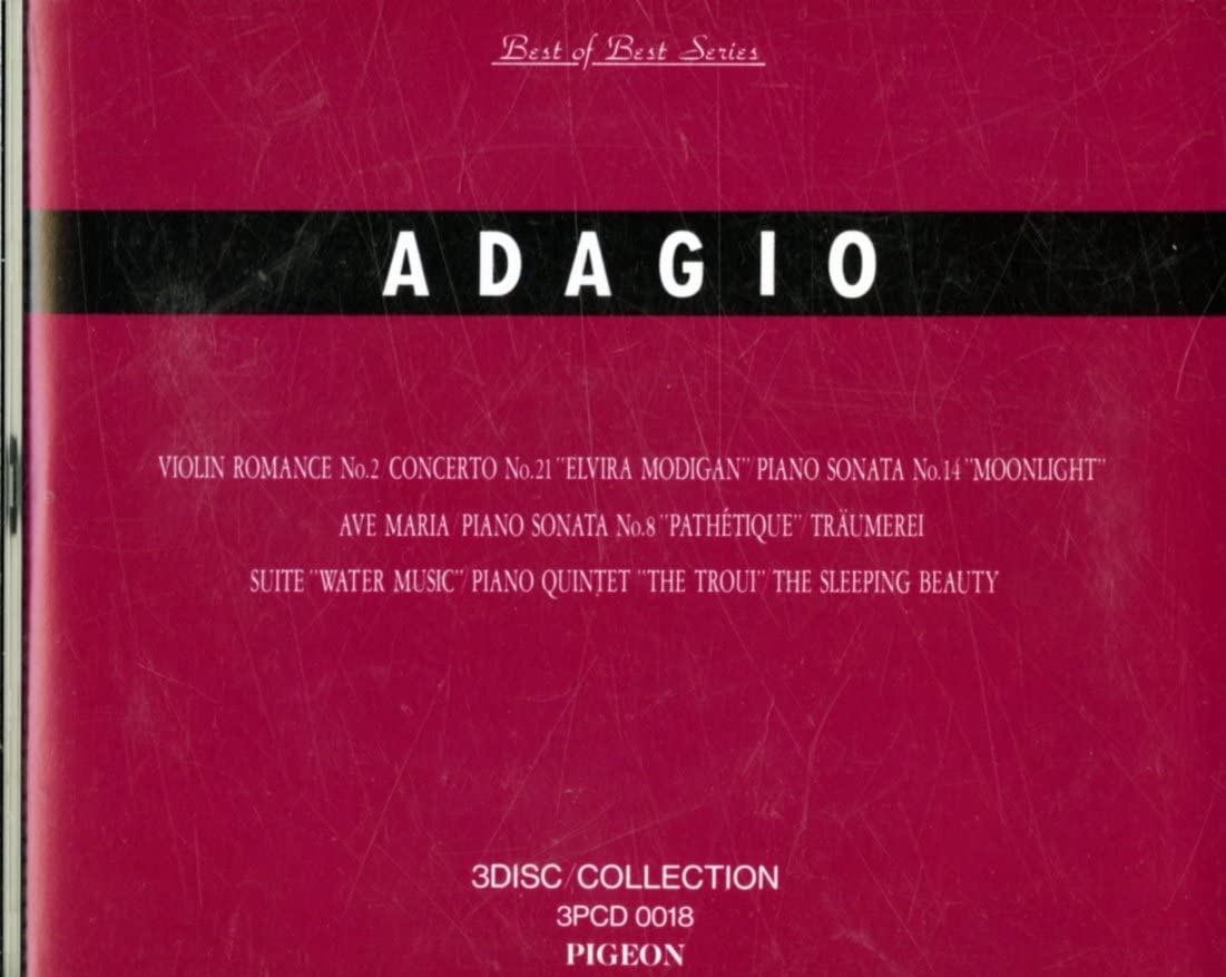 

CD ADAGIO - Adagio Best Selection 3PCD0018 Japan Music Others Used