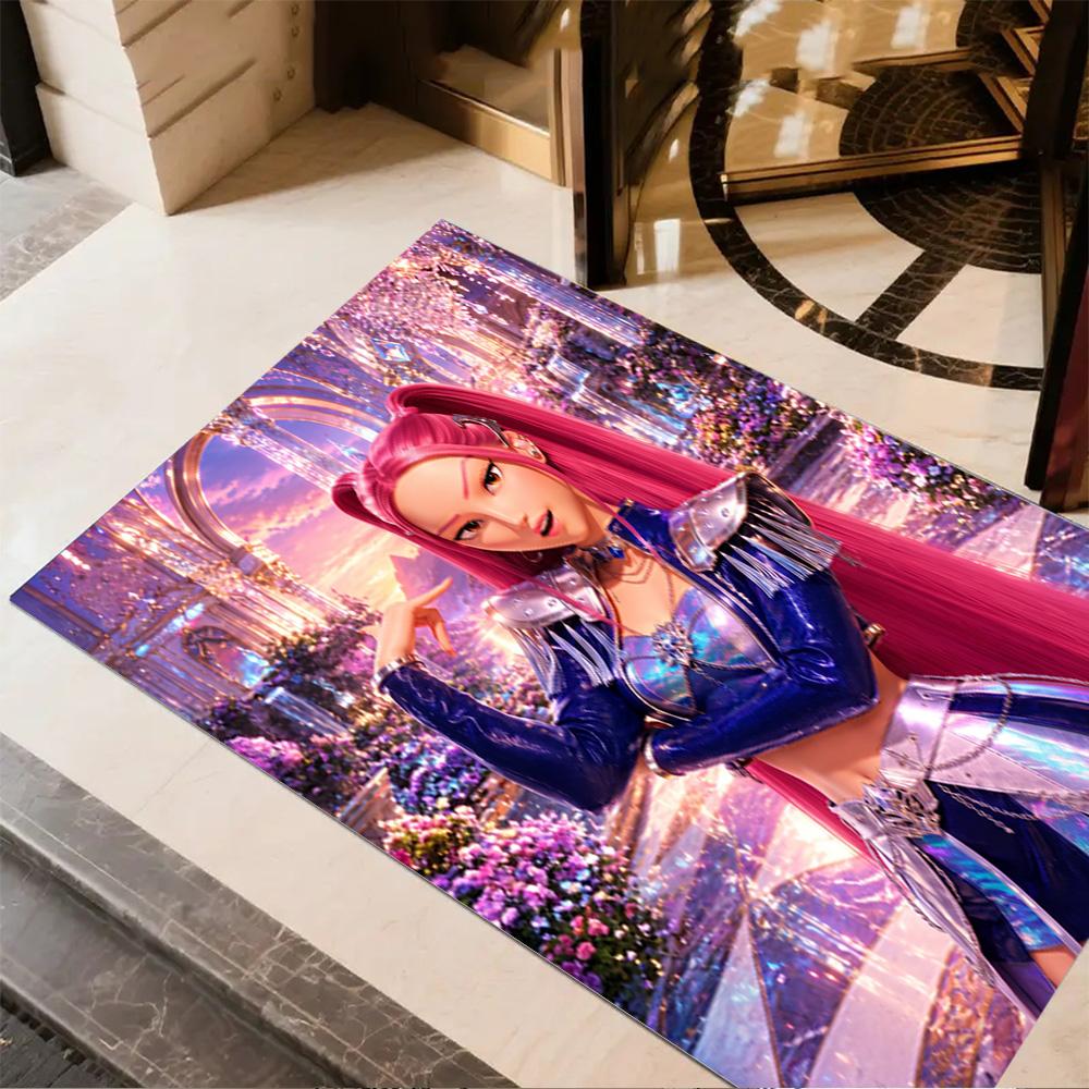 Galactic Fashion Showdown Floor Rug Office Rug Perfect for Decorate Room Dining Room Hallway Living Rooms Anti-slip Rug Decorate Offices