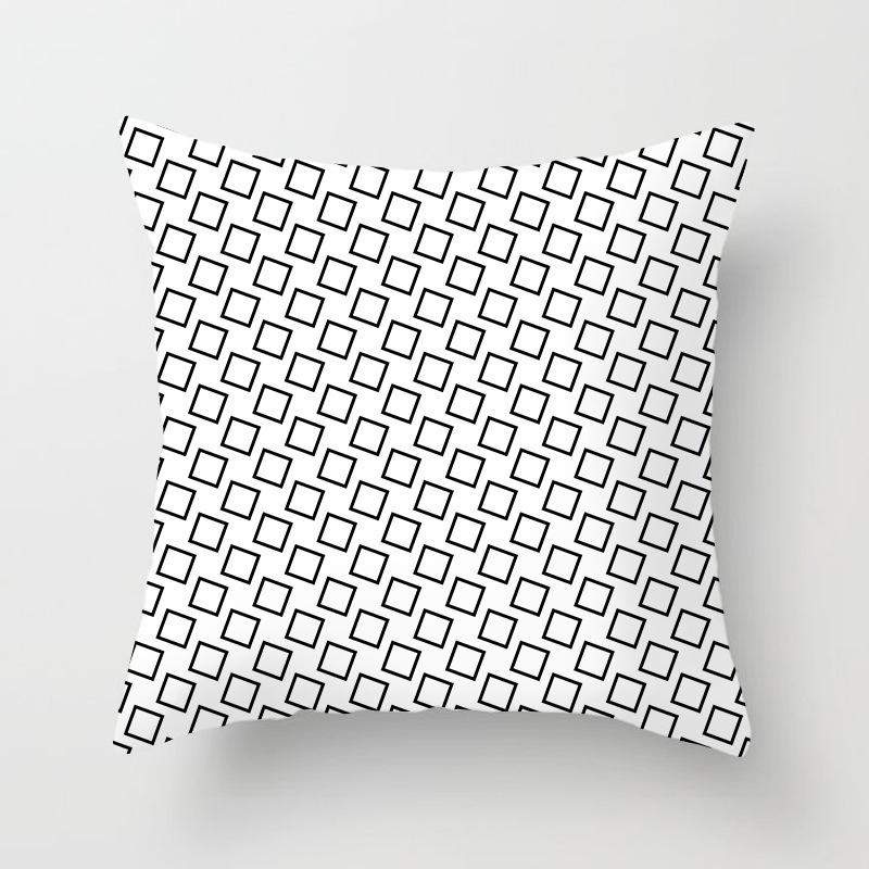 Home Furnishings Sofa Pillow Cover Modern Simple Geometric Abstract Cushion Cover Cushion Cover