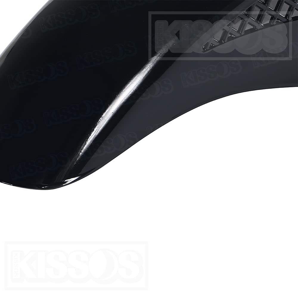 Honda Front Fender Mesh CBX 250 400 400F Custom Parts External Product (Black)