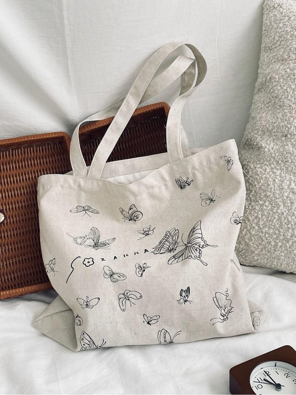 Korean Style Soft Canvas Crossbody Bag For Women Trendy Casual Shoulder Bag Crossbody Bag