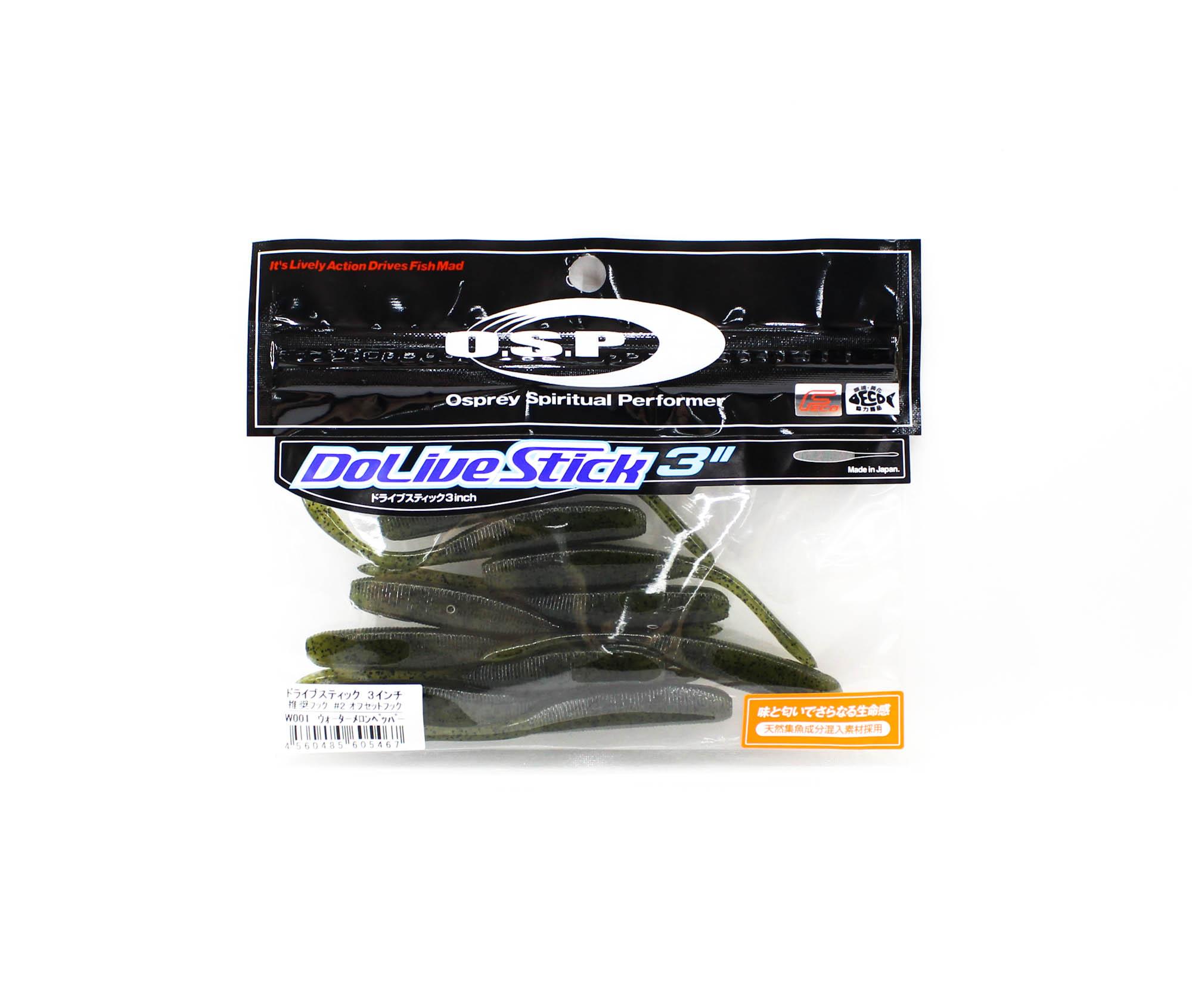 

Мягкая приманка OSP Dolive Stick 3 дюйма W-001 (5467)