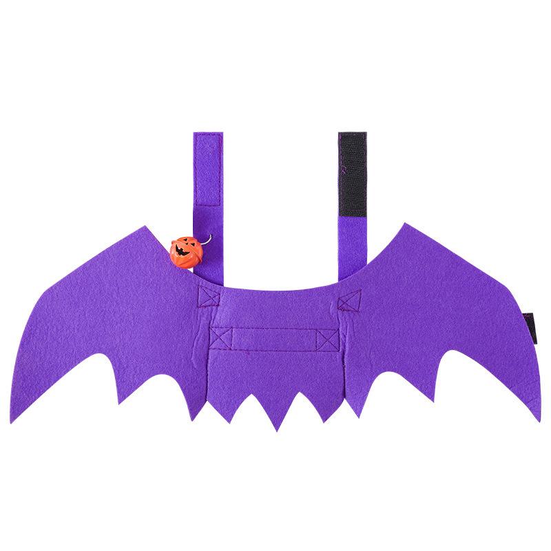 Cat and Dog Halloween Costumes: Bat Wing Bell Style Pet Clothes