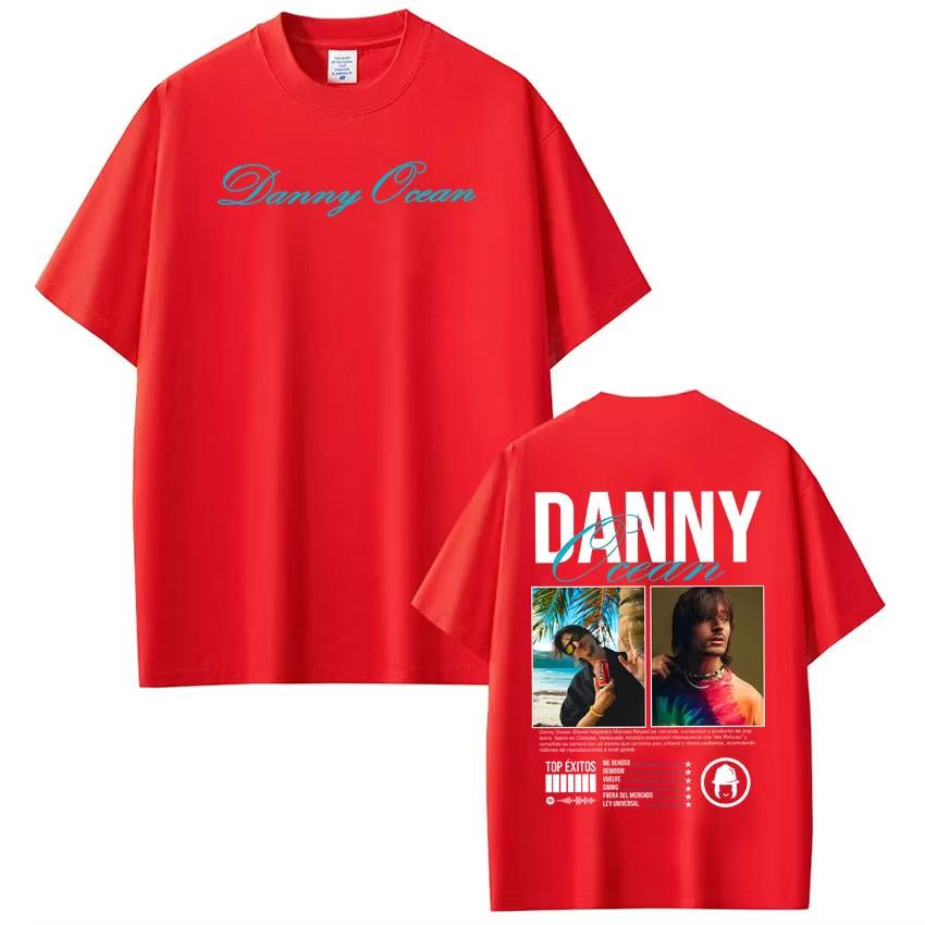 Rapper Danny Ocean New Album Print Tshirt Men Women Fashion Tshirts Shortsleeved Cotton Tshirts Fan Gifts