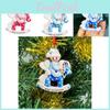 Unique Blue Unicorn Christmas Ornament Charming Handcrafted Style For Seasonal Decor