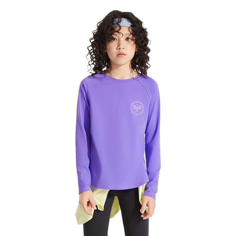 

Moodytiger Girls Quick-Dry Long Sleeve Sports T-Shirt (Tennis Series) 110