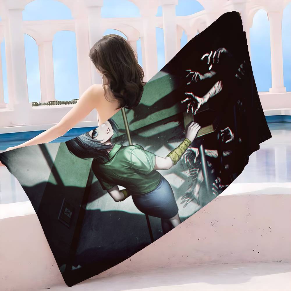 TV All Of Us Are Dead Microfiber Printed Beach Towel Mountain Climbing Yoga Beach Swimming Running Absorbent Soft Towel