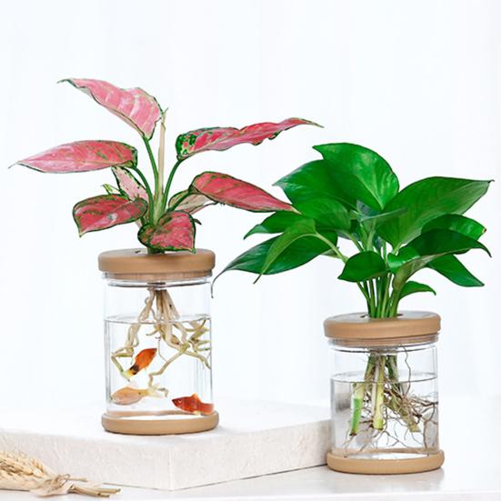 Blumentopf Nordisch Atmungsaktiv Kunststoff Automatisch Wasserabsorbierend Pflanztopf für Wohnzimmer