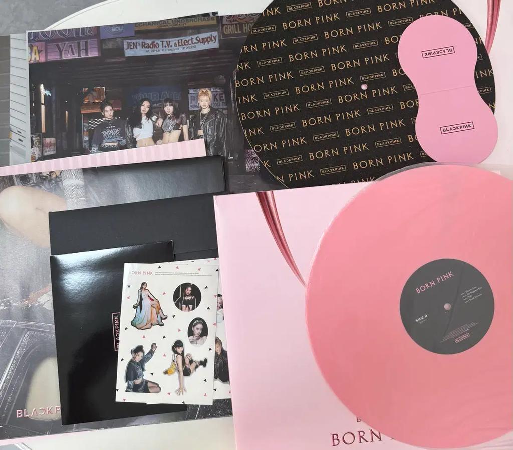 BLACKPINK BORN PINK LP Unboxing Gebraucht