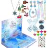 2025Christmas DIYs Jewelry Hairpin Toy Advent Calendar Gift Box For Girl Kids 24Days Countdown Calendar New Year Christmas Gifts