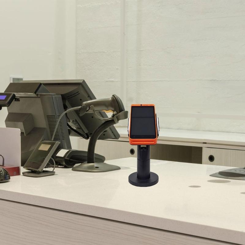 Verstellbare POS-Terminal-Halterung Mit Kabelmanagement Winkelverstellbarer POS-Maschinenständer Für Einzelhandelsgeschäfte Theken