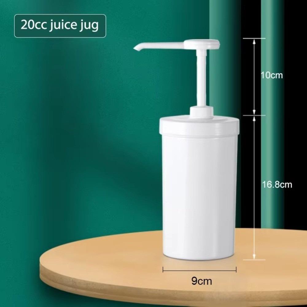 with Scale Coffee Syrup Drip Bottle 10/15/20/30CC Kitchen Honey Jar Container