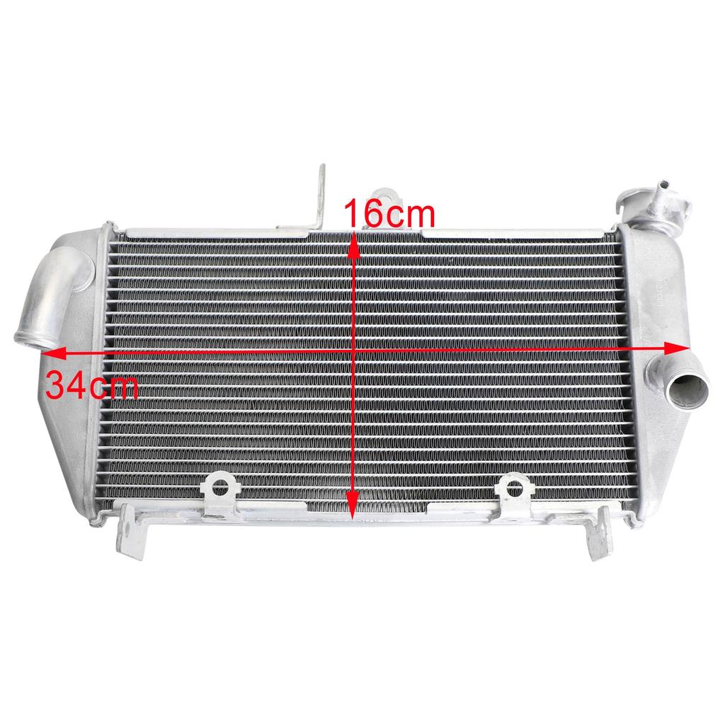 Silver Radiator Cooler Cooling Fit For Yamaha YZF R3 YZF-R3 YZFR3 2015-2021