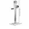 Resistant Trailer Jack Leg | Manual, with Foot Plate, Adjustable,