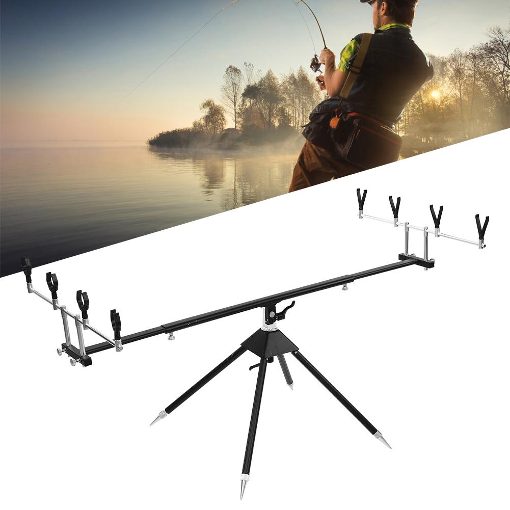 Reservoir Fishing Aluminium Alloy Sea Rod Quadripod Casting Rods Long Shot Tools