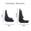 Front Rear Splash Guard Mudguards For Ford Fiesta MK7 2009 Fender Mudflap Mud Flaps Car Accessories