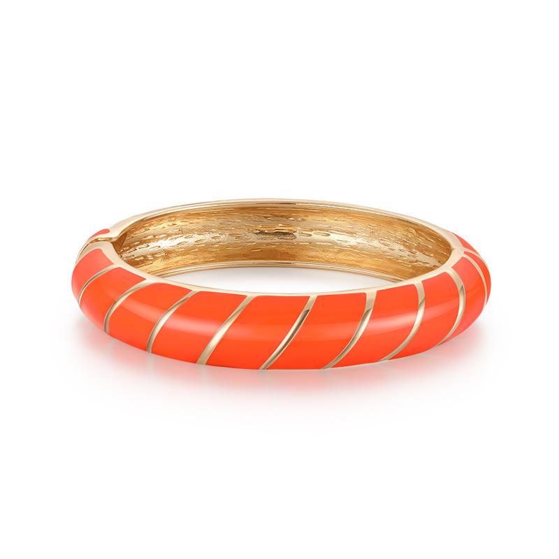 

Boho Hip Hop Metal Stripe Cuff Bangles Punk Geometric Spring Bangles For Women Punk Fashion Charm Bracelet Men Jewelry