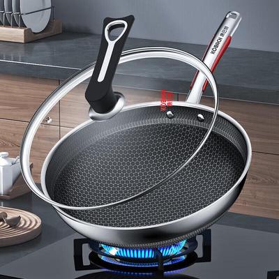 KOBACH Enjoy 304 Honeycomb Wok 32cm