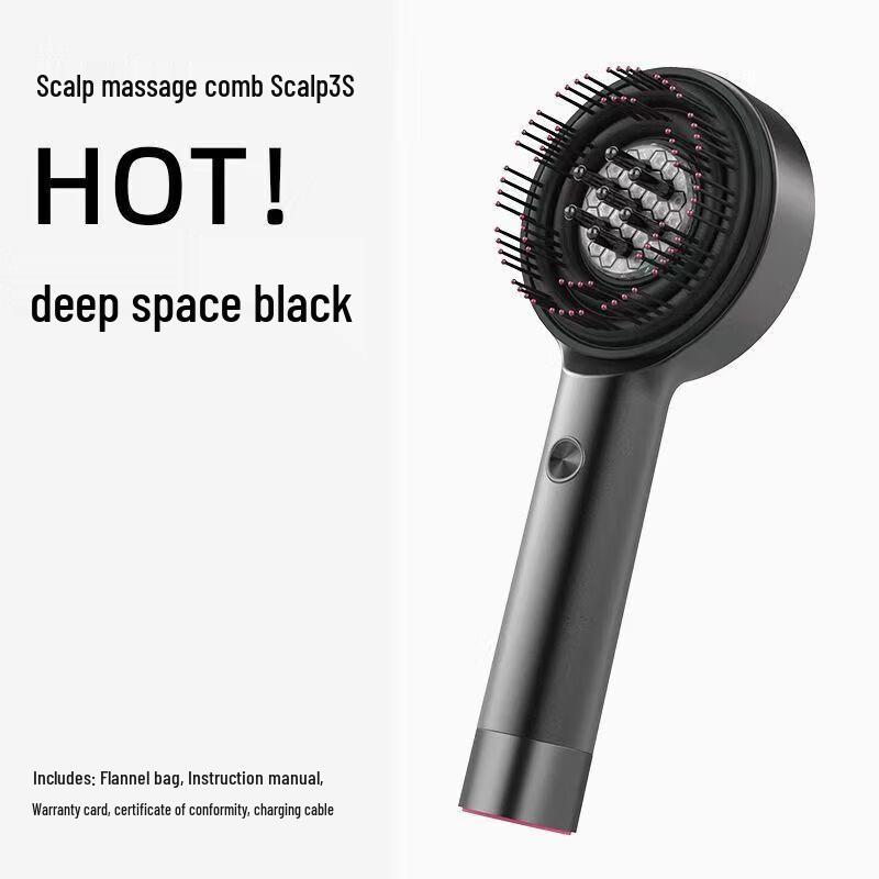 Черный, Вибрация, Микротоки/Инфракрасный нагрев, Bluetooth, Красный и синий свет, USB, Да