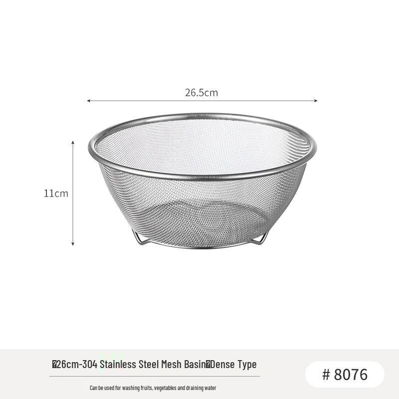 Stainless Steel Kitchen Sink Rack and Fruit Basket