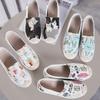 Women's Fashion Spring Summer Casual Flat Shoes Round Toe Loafers Shoes Fisherman Boat Shoes Women Lazy Hemp Rope Weave Shoes